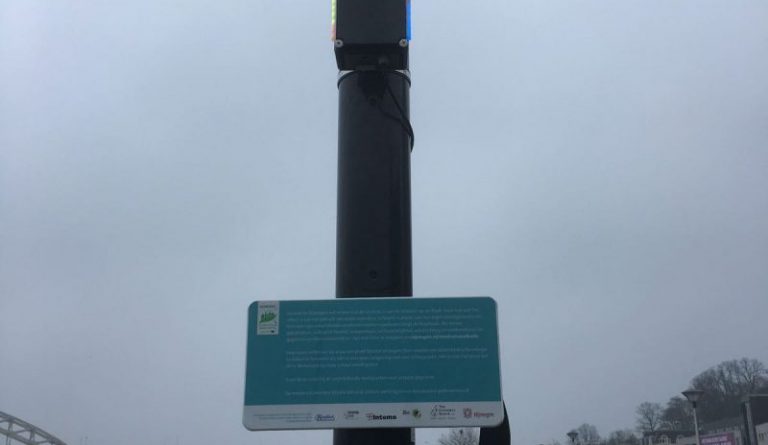 Sensorplatform Waalkade Nijmegen